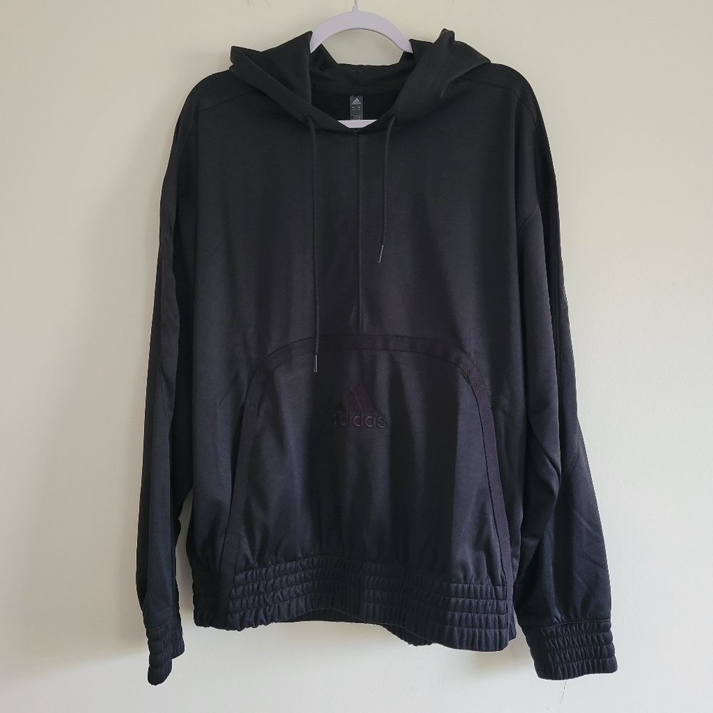 Adidas Cross Up 365 Hoodie Basketball Black‎ M NWT